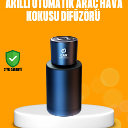 Mey İthalat® Lüks Oto Koku Difüzörü Doğal Buharlaşmalı Cam Tasarım