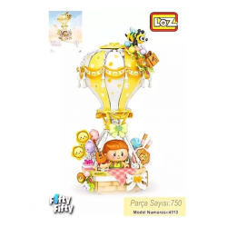 Mey İthalat® LZ-4113  SARI HAVA BALONU 750 PARÇA BLOCK OYUNCAK