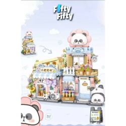 Mey İthalat® LZ-7202 NessiWorld ÇİÇEK DÜKKANI 810 PARÇA BLOCK OYUNCAK