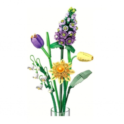 Mey İthalat®  LZ1672 LOZ Çiçek Blok Seti 534 Parça-Vagon life