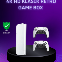 Mey İthalat® M15 Video Oyun Konsolu 20 Emülatör Destekli 64GB Bellekli