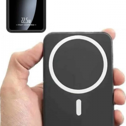 Mey İthalat® Magsafe Hızlı Şarj 10.000 Mah Wireless Şarj Powerbank Android ve İOS Uyumlu