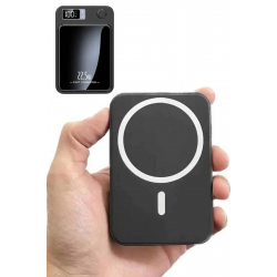 Mey İthalat® Magsafe Hızlı Şarj 10.000 Mah Wireless Şarj Powerbank Android ve İOS Uyumlu