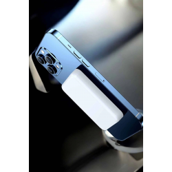 Mey İthalat® Magsafe Kablosuz Batarya Yüksek Performanslı Manyetik Tasarım Hızlı Şarj