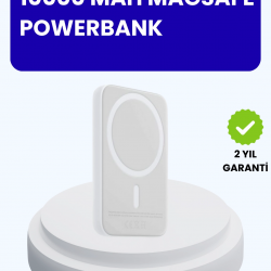 Mey İthalat® MagSafe Manyetik Powerbank – iPhone İçin Hızlı, Kablosuz ve Güvenli Şarj