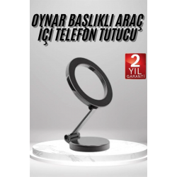 Mey İthalat® Magsafe Telefon Tutucu 360 Dönebilen Ayarlanabilir Araç İçi Tutucu