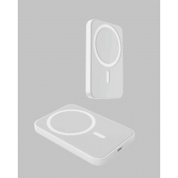 Mey İthalat® MagSafe Uyumlu Kablosuz Powerbank – Güçlü Mıknatıs, Hızlı Şarj, Kompakt Tasarım