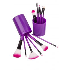 Mey İthalat® Makyaj Fırçası 12 Parça Set Yumuşak Uçlu Göz Makyajına Uygun Hafif ve Taşınabilir Çanta