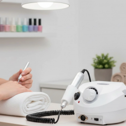 Mey İthalat® Manikür Pedikür İçin Güçlü ve Sessiz Tırnak Matkap Makinesi