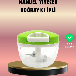 Mey İthalat® Manuel Mutfak Doğrayıcısı Kolay Temizlenebilir