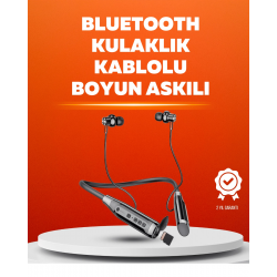 Mey İthalat® Manyetik Başlıklı Bluetooth Kulaklık – 120 Saat Şarjlı, Konforlu Tasarım