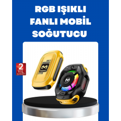 Mey İthalat® Manyetik Montajlı Dijital Ekranlı Telefon Soğutucu