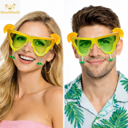 Mey İthalat® Margarita Bardak Şeklinde Parti Gözlüğü Sarı 16x8 cm