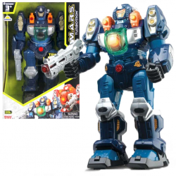 Mey İthalat®  M.A.R.S Turbotron Işıklı Sesli Yürüyen Robot