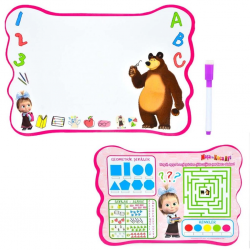 Mey İthalat® Maşa ile Koca Ayı Yazı Tahtası