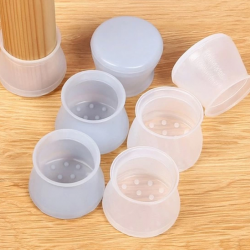 Mey İthalat® Masa ve Sandalye Ayak Koruyucu Silikon 12 Adet