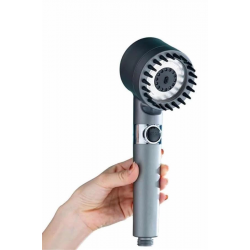 Mey İthalat® Masaj Etkili Duş Başlığı Yeni Nesil Çok Fonksiyonlu Ayarlanabilir Filtreli