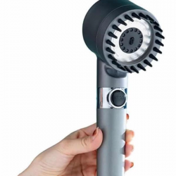 Mey İthalat® Masaj Etkili Duş Başlığı Yeni Nesil Çok Fonksiyonlu Ayarlanabilir Filtreli