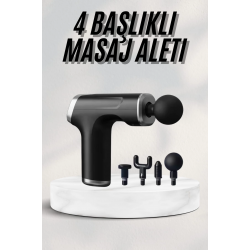 Mey İthalat® Masaj Tabancası 24v Type-c Hızlı Şarj Girişli Masaj Aleti Uzun Ömürlü