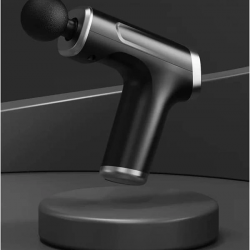 Mey İthalat® Masaj Tabancası 4 Başlıklı Kas ve Vücut Ağrıları İçin Şarjlı Darbeli