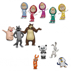 Mey İthalat® Masha ile Koca Ayı Süpriz Figur MHA20000 NessiWorld