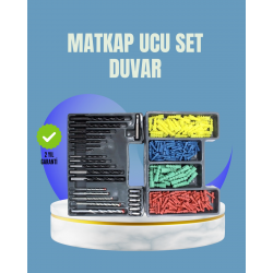 Mey İthalat® Matkap Ucu Seti Organizerli Çok Amaçlı Delme Uçları
