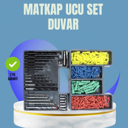 Mey İthalat® Matkap Ucu Seti Organizerli Çok Amaçlı Delme Uçları