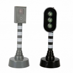 Mey İthalat®  Sesli ve Işıklı Trafik Işık Seti