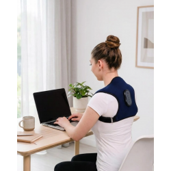 Mey İthalat® Medikal Destekli Akıllı Sırt Duruş Düzeltici Isıtmalı Masaj Kemeri