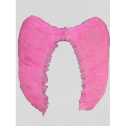 Mey İthalat® Mega Boy Pembe Renk Tüylü Melek Kanadı 100x85 cm