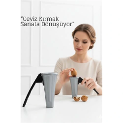 Mey İthalat® Metal Konik Fındık ve Ceviz Kırıcı - Döküm Ceviz Fındık Kıracağı