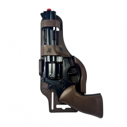 Mey İthalat® Metal Oyuncak Tabanca Siyah Seri 17