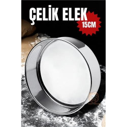 Mey İthalat® Metal Un Eleği 15 cm