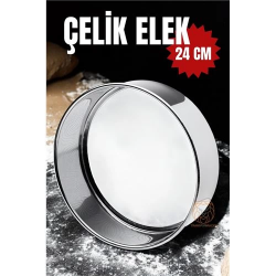 Mey İthalat® Metal Un Eleği 24 cm