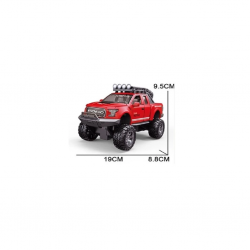 Mey İthalat® MG-D700-01 Sürtmeli Işıklı Müzikli Off-Road Lüks Araba -Vardem Oyuncak