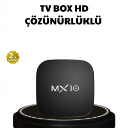 Mey İthalat® MX Box S 4K Android TV Box – Google Asistan, Dolby Ses, 8 GB Hafıza, Chromecast Desteği