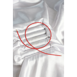 Mey İthalat® Mıknatıslı Kırmızı Renk Sarmal Kadın Bileklik