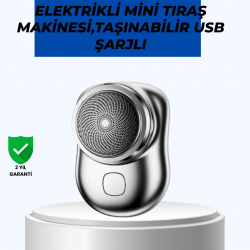 Mey İthalat® Mikro titreşim motorlu, düşük sesli, USB girişli tıraş makinesi