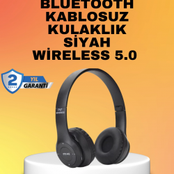 Mey İthalat® Mikrofonlu Kablosuz Kulaklık | Uzun Pil Ömrü ve Stereo Ses Performansı