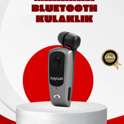 Mey İthalat® Mikrofonlu ve Ses Kontrollü Kablosuz Kulak İçi Kulaklık