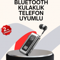 Mey İthalat® MikroSD Kartlı, Titreşimli Uyarılı Bluetooth 5.2 Kulaklık