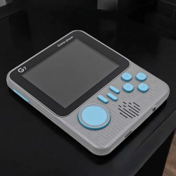 Mey İthalat® Mini Atari El Atarisi 3.5 inç Ekran Çift Konsol 666 Adet Retro Oyun Gameboy El Atarisi