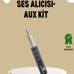 Mey İthalat® Mini Bluetooth Ses Adaptörü – Hoparlör, Araç Radyosu ve Kulaklık İçin