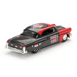 Mey İthalat® NessiWorld GT 1/64 Lincoln Capri Hot Rod 1954 "Shadow Puppet" MINI GT x MIZU Diecast