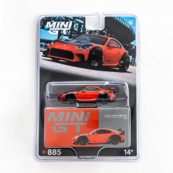 Mey İthalat® NessiWorld GT 1/64 Toyota GR86 LB?Nation Red - Blister Paket