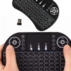 Mey İthalat® Mini Klavye Gaming Pc Playstation Ledli Mouse Rgb Mouse Bluetooth Usb