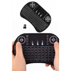 Mey İthalat® Mini Klavye Gaming Pc Playstation Ledli Mouse Rgb Mouse Bluetooth Usb