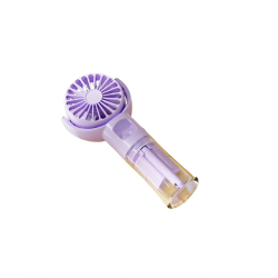 Mey İthalat® Mini Masaüstü ve El Tipi Buğu Fanı – Su Depolu, Şarj Edilebilir, Nemlendirici Özellikli