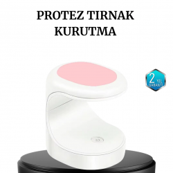 Mey İthalat® Mini Oje Kurutma Cihazı 16W LED UV Hızlı Kurutma Taşınabilir Kompakt