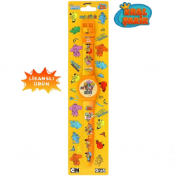 Mey İthalat®  Lisanslı 7152 Sarı Çocuk Kol Saati